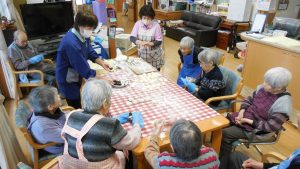 餅つき①