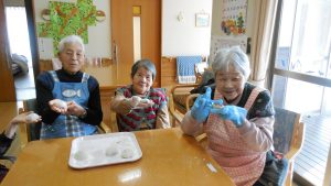 餅つき③